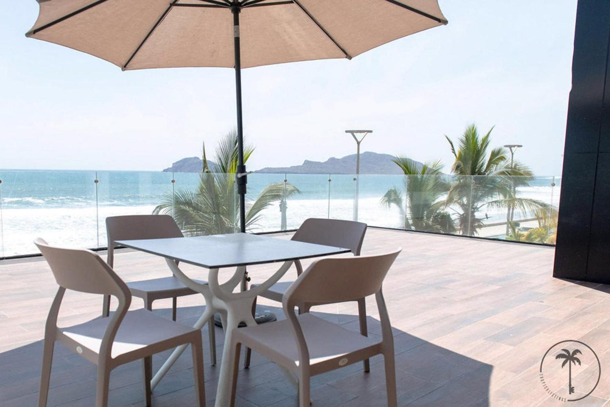 Terraza Con Vista Al Mar Y A Atardeceres Apartment Mazatlan Ngoại thất bức ảnh