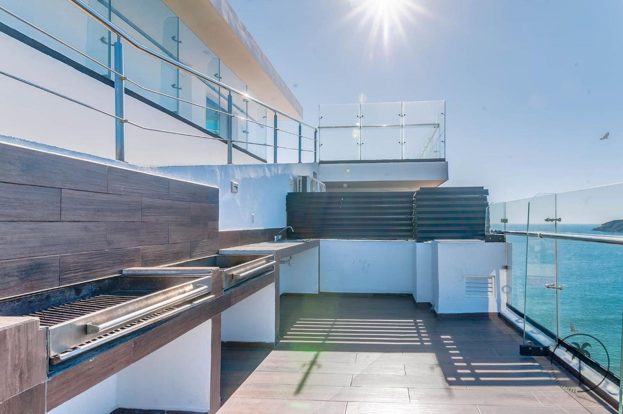 Terraza Con Vista Al Mar Y A Atardeceres Apartment Mazatlan Ngoại thất bức ảnh