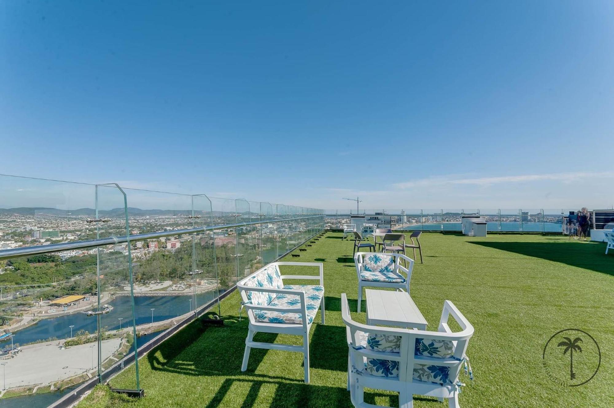 Terraza Con Vista Al Mar Y A Atardeceres Apartment Mazatlan Ngoại thất bức ảnh